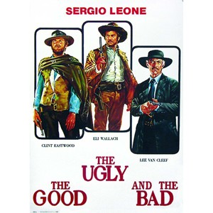 The Good the Bad & the Ugly Wall <b>Poster</b> Durable Paper Material - Product Image 1
