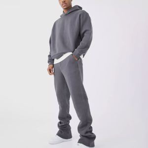 ชุดวอร์มฤดูหนาวสำหรับผู้ชายและผู้หญิง ระบายอากาศได้ดี ดีไซน์ใหม่ทันสมัย สีพื้น ราคาขายส่ง ตัวเลือกราคาประหยัด สำหรับฤดูใบไม้ร่วงและฤดูหนาว รับสั่งทำ - Product Image 1