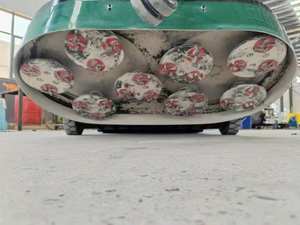 آلة جلخ وتلميع الأرضيات الخرسانية والتيرازو الصناعية بتحكم عن بعد 1700 مم، محرك 37 كيلو واط عالي القدرة، توريد مصنع - Product Image 6