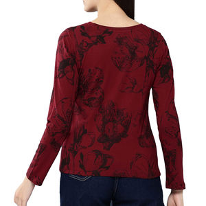 T-shirt de sport à manches longues pour femme, écologique, avec logo personnalisé, respirant, séchage rapide, anti-plis, extensible, idéal pour l'été - Product Image 3