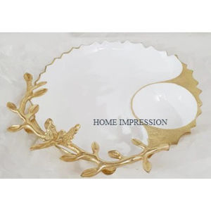 Classic Designing <b>Metal</b> Aluminum Food Serving <b>Bowl</b> Highest Quality Handmade Kitchen Food Server Ware <b>Bowl</b> Dinnerware <b>Mixing</b> <b>Bowl</b> - Product Image 1