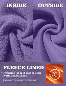 เสื้อสเวตเตอร์ผ้าคอตตอนแบบสวมหัวมีฮู้ดสำหรับผู้ชายเสื้อกันหนาวผ้าฟลีซทรงโอเวอร์ไซส์เปิดไหล่ตกโลโก้ได้ตามต้องการสำหรับฤดูหนาว - Product Image 6