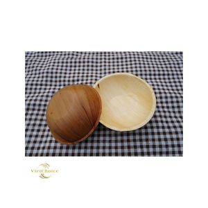 Bols en feuilles de palmier Areca économiques, écologiques, design minimaliste, pour fêtes, haute qualité, Premium Vietchoice Vietnam - Product Image 2