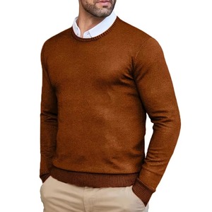 Jersey ODM para hombre, suéteres de punto, patrón de Color sólido, Material de secado rápido completamente transpirable para Top de invierno para un estilo cómodo - Product Image 3