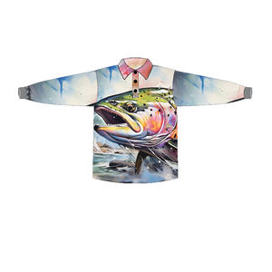 2025 à la mode personnalisé tournois de pêche australiens chemise à manches longues séchage rapide UPF 50 + évacuation de l'humidité respirant 100% Polyester - Product Image 1