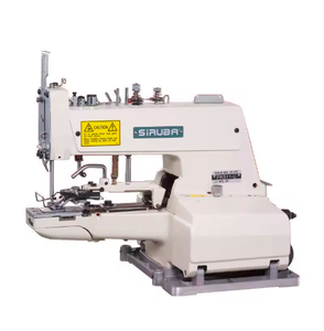 NOUVELLE MACHINE À COUDRE INDUSTRIELLE À CHAÎNE SIMPLE SIRU BAS PK511-U ORIGINALE AVEC TABLE ET MOTEUR - Product Image 1