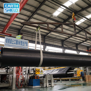 Feuille de plastique noire imperméable haute performance de 0,75 à 3 mm pour applications industrielles, civiles et d'infrastructure, géomembrane HDPE - Product Image 3