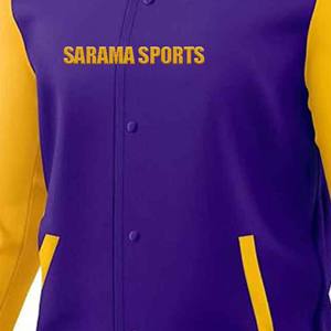 Wholesale Custom Chenille Patch <b>Vintage</b> Winter 100% Wool <b>Varsity</b> <b>Jackets</b> College Baseball OEM/ODM Letterman <b>Jacket</b> - Product Image 5