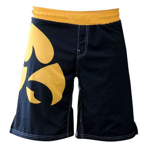 Pantalones cortos ligeros de cintura elástica MMA Ropa cómoda de artes marciales para venta en línea-Precio al por mayor tarifa barata Servicio OEM - Product Image 4