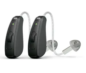 GN Re Sound Hearing aid KEY 361 RIE Non Rechargeable for deaf 8 channels Beige Color Bluetooth Connectivity Hearing Aid