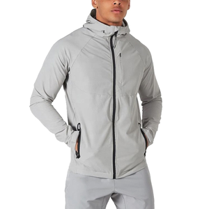 Veste coupe-vent pour hommes en gros, veste softshell pour hommes, veste softshell pour hommes, coupe-vent pour la course à pied - Product Image 2
