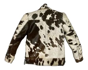 Veste en cuir de qualité supérieure pour hommes Style avec 100% Original veste en cuir de vache veste sur mesure cheveux de vache - Product Image 5