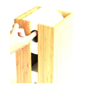 Porte-serviettes en bois de grande taille avec conception créative faite à la main forme personnalisée idéale pour les besoins en ustensiles de cuisine et en vaisselle - Product Image 3