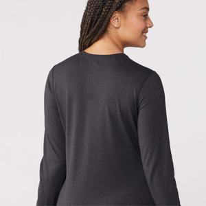 Trendy Custom <b>Long</b> <b>Sleeve</b> <b>T</b>-<b>Shirt</b> for Women Soft Cotton Material Wholesale Options for Casual and Everyday Wear - Product Image 4