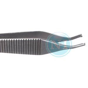 Pinzas para Tejidos de Venta Caliente, 1x2 Dientes, Delicadas, Curvadas, con Logotipo Personalizado - Product Image 6