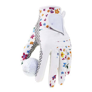 Fabricante personalizado OEM guantes de golf de invierno para hombres de color a granel Cabretta cuero lavable impresión adulto deportes equipo - Product Image 1