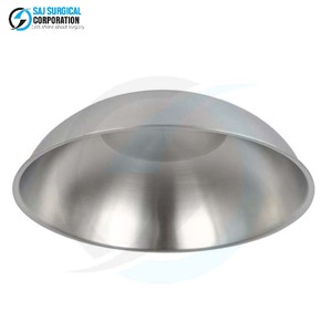 Lavabo de cabecera de acero inoxidable con diseño de borde enrollado para un manejo cómodo Seguridad del paciente durante los procedimientos de atención de enfermería - Product Image 2