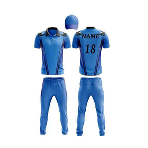 Conjuntos de Uniformes de Cricket Estampados, Jersey Deportivo y Pantalones Cortos Cómodos de Talla Grande para Adultos - Product Image 6