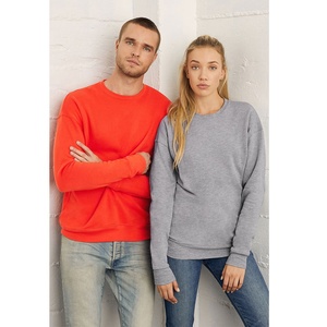 Bella Canvas Ideal UNISEX SPONGE FLEECE DROP HOMBRO SUDADERA Hombres Mujeres Plain Drop Shoulder Pullover Sudaderas - Product Image 1