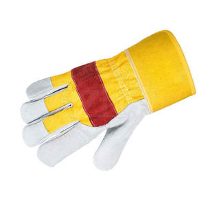 Guantes de Trabajo Resistentes, Transpirables y Cómodos, de Cuero, con Protección Impermeable y Anti-Calor, Aptos para Pantallas Táctiles - Product Image 2