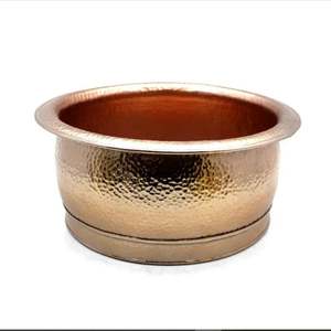 Barware อ่างอาบน้ำทำจากทองแดงรูปทรงกลมทำจากอะลูมิเนียมหล่อเย็นไวน์ดีไซน์ทันสมัย - Product Image 1