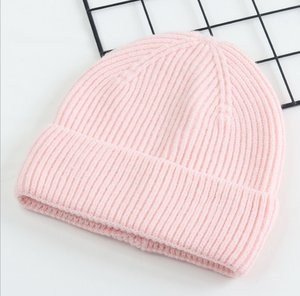 Venta al por mayor de gorros cálidos de invierno Unisex, gorros con logotipo personalizado, algodón y lana tejida de ropa de calle, gorro con puños, 100% algodón fabricado - Product Image 2