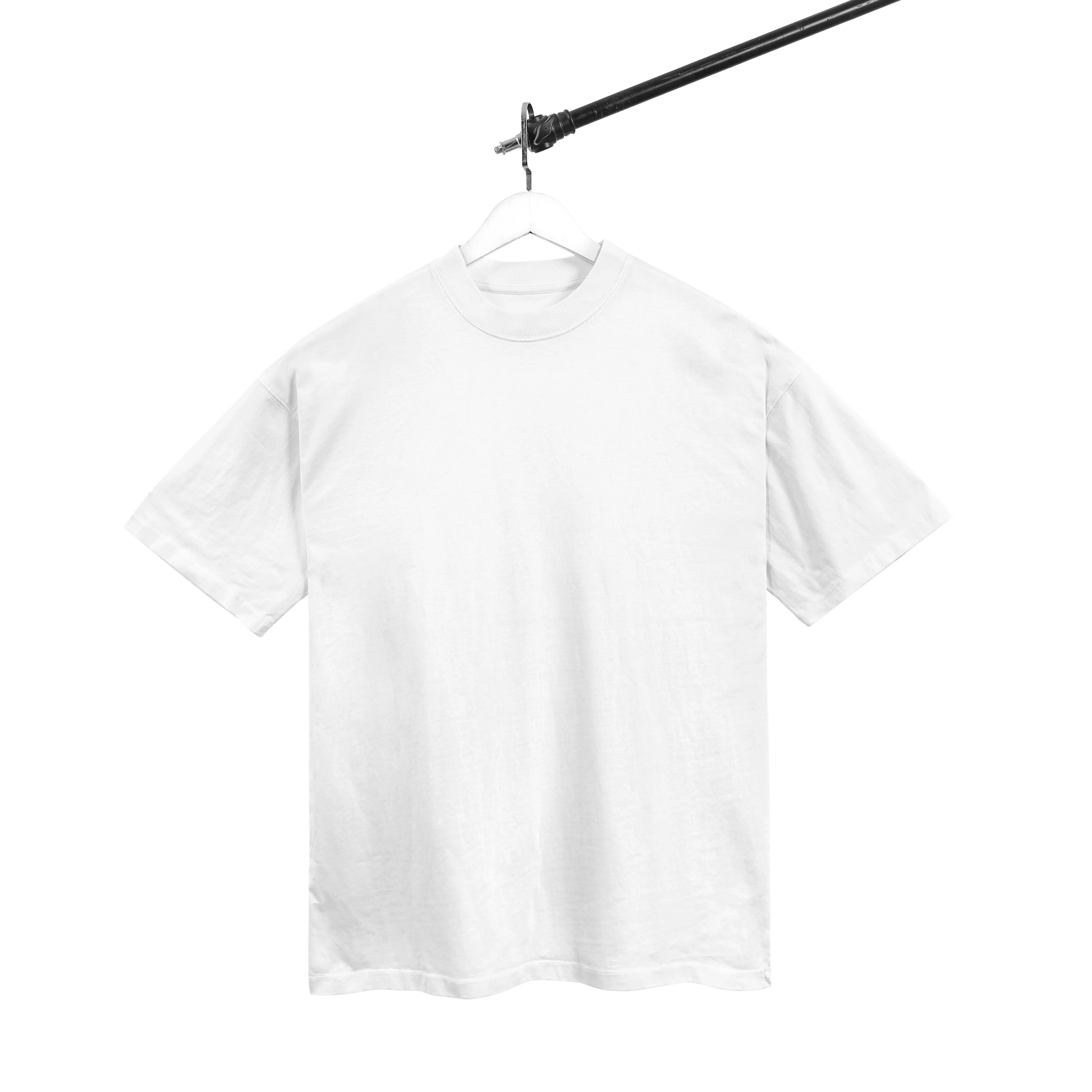Cheap Price OEM Vietnam Wholesaler 100% Cotton Full Sleeve T shirt for Men Quick Dry O-Neck Collar Material White Men's T-shirt