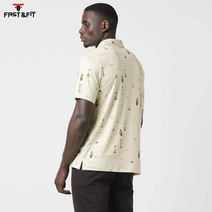 Nouveau design personnalisé 100% coton pour Polo T-Shirt motif solide à manches courtes Crew Fitness Light pour Polo Shirt - Product Image 4