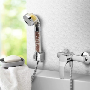Water Saving Anti Limescale <b>Beaded</b> <b>Shower</b> <b>Head</b> - Product Image 1