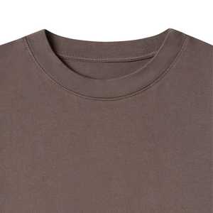 T-shirts unisexes 100% coton avec logo personnalisé, t-shirt vierge de haute qualité teint pour hommes, motif uni, tissu tissé - Product Image 4