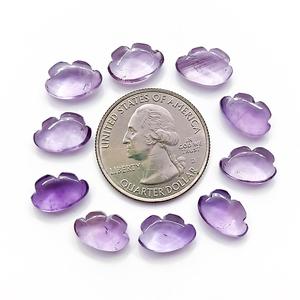 ลูกปัดหินอเมทิสต์สีชมพูธรรมชาติลูกปัดอัญมณีแกะสลักทรงหลวมขนาด12X8มม. ลูกปัดแกะสลักเรียบสำหรับทำเครื่องประดับเป็นจำนวนมาก - Product Image 5