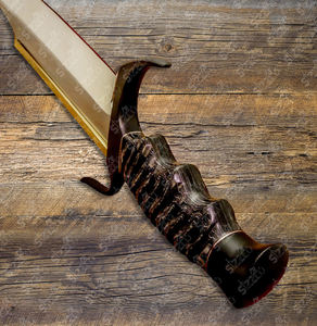 Couteau de chasse et de camping à lame fixe en acier D2 fait main, bois exotique, étui en cuir pour la survie, personnalisable OEM - Product Image 5