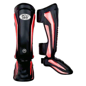 All Sports Stand up Shin Foot Pads MMA Shin Guard Muay Thai Boxing Protección de piernas personalizada Kick Boxing Training - Product Image 3