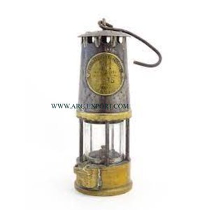 Cobre y latón Chapado en oro Decoración de mesa Lámparas de minería para el hogar Mayor calidad Gran tamaño Interior Nueva llegada Lámparas de minería - Product Image 6