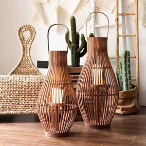 Best Selling Basic Indoor Decor Table Lampshade Handwoven Natural Bamboo Pendant Traditional for Light Covers Wholesale Home - Product Image 6