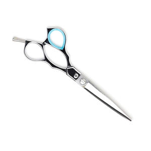 Tijeras de corte de pelo de peluquero de alta calidad, pulidor de espejo, tijera de corte de pelo para salón de belleza con reposapiés ajustable - Product Image 4