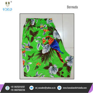 Pantalones cortos informales de algodón para hombre, Bermudas de estilo de moda, pantalones cortos de playa de cintura elástica, de proveedor indio - Product Image 4