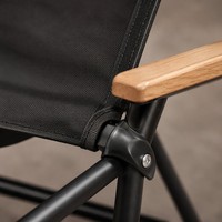 Chaise de pique-nique Kermit extra large en acier, portable et légère