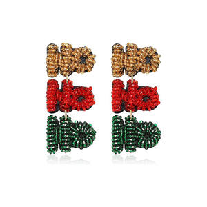 Nouvelle mode boucle d'oreille de Noël bijoux belle conception boucles d'oreilles pour les femmes acheter maintenant au meilleur prix - Product Image 4
