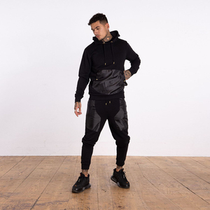 Ropa deportiva de fútbol para hombre, chándales con logotipo personalizado, trajes para correr para hombre, ropa deportiva para gimnasio, chándales transpirables para entrenamiento y trotar, OEM - Product Image 1