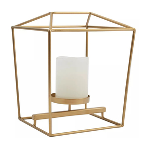 Support votif de pilier de bougie en métal fait à la main moderne de vente chaude pour des mariages et des décorations saisonnières de Noël - Product Image 3