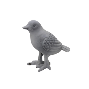 Ensemble de 2 Sculpture en aluminium couleur noire Sculpture en métal de petite taille pour la décoration de salon de table à la main - Product Image 2