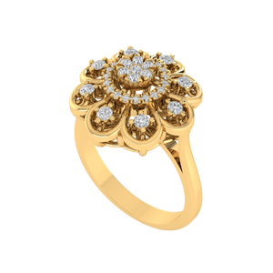 แหวนเงินแท้ 925 ชุบทองคำขาว/ทองเหลือง/ทองชมพู ประดับเพชรคิวบิกเซอร์โคเนีย รุ่น BIS Hallmarked  ตัวเลือกแบบฝังเพชรคิวบิกเซอร์โคเนีย 34 - Product Image 4