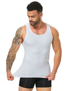 100% coton été débardeurs respirant sans manches séchage rapide avec impression personnalisée OEM disponible-tissage tricoté grande taille - Product Image 5