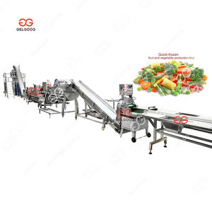 Fabricante de fábrica, máquina de congelación de mariscos, vegetales, verduras, guisantes verdes congelados, planta de procesamiento - Product Image 3