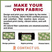 Tissu en coton imprimé personnalisé OEM & ODM, tissu imprimé floral de haute qualité, populaire pour la couture