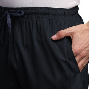 Couleur noire bonne qualité fermeture éclair complète bonne qualité conception Unique hommes portent tissu Polyester formation vêtements de Fitness survêtements - Product Image 6