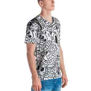 Camisetas de Hombre de Primera Calidad, Ecológicas, de Secado Rápido, Transpirables, de Corte Regular, con Transferencias Térmicas Personalizadas DTG para Camisetas de Hip Hop - Product Image 3