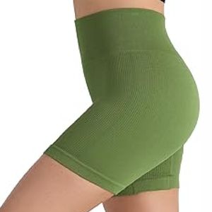 New 2025 Women's Impact Gym <b>Shorts</b> Spandex/Nylon Fitness <b>leggings</b>, Seamless, High Waist Sports Yoga <b>Shorts</b> - Product Image 6