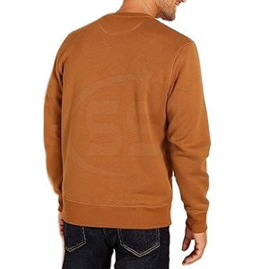 Everyday Essential Men's Winter Sweatshirts Solid <b>Design</b> 100% Cotton Light Fabric Eco-Friendly Breathable Comfortable Casual - Product Image 5